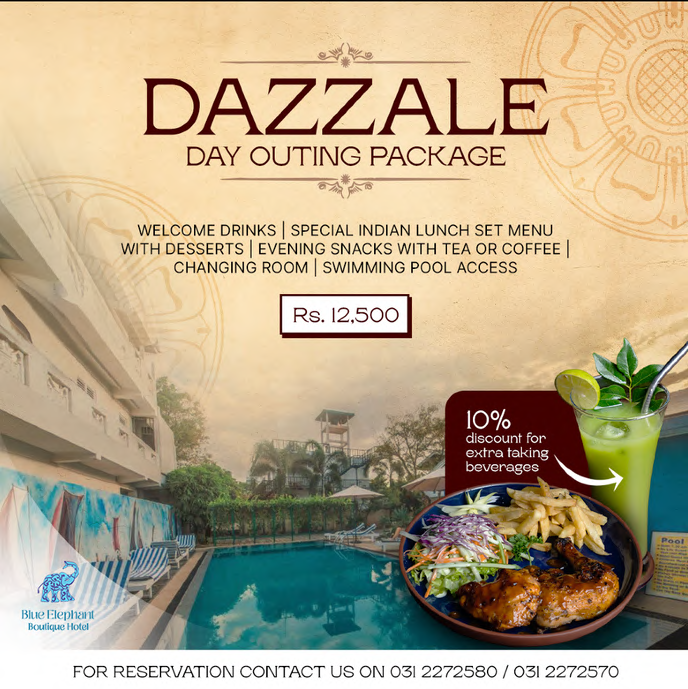 Dazzale Outing Dining & Hospitality Package