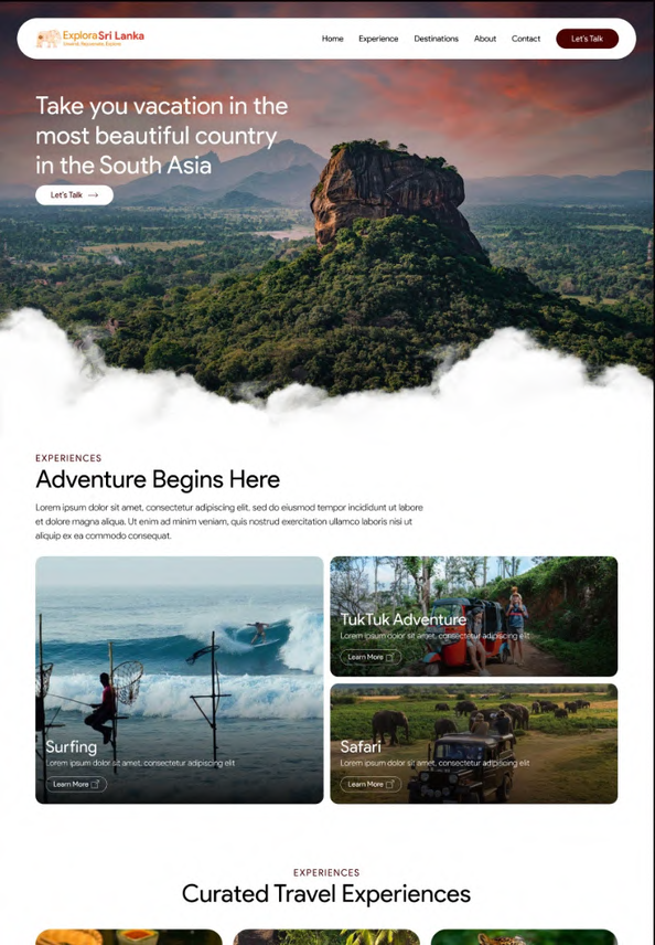 Awurudu Festive Escape Campaign & Booking Engine